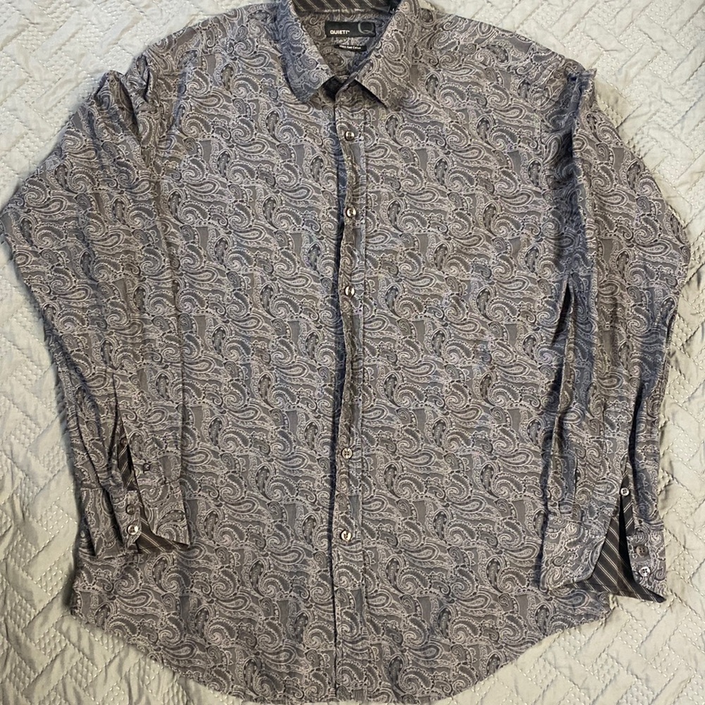 QUIETI LARGE MEN DRESS SHIRT